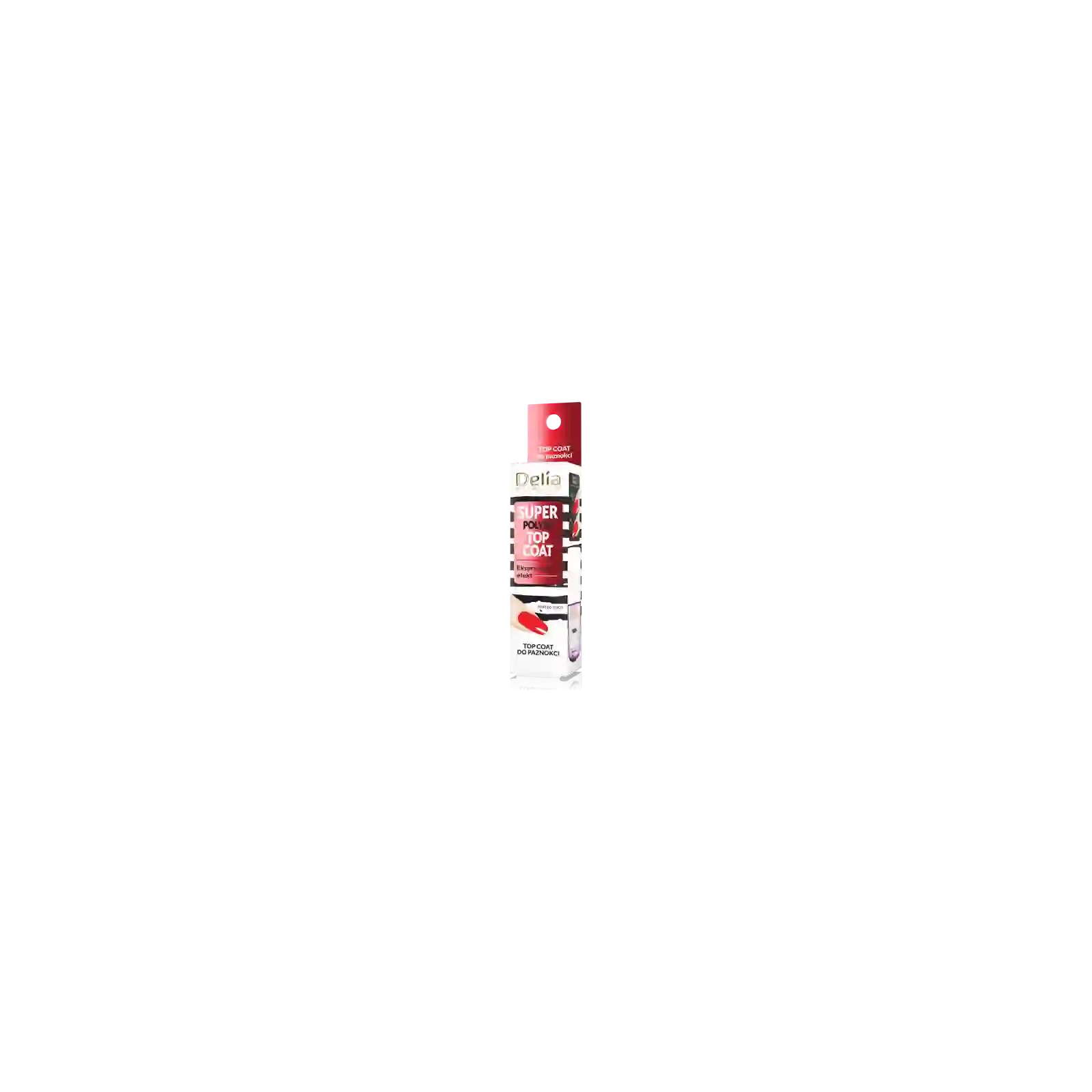 DELIA Top Coat Super Połysk 11ml