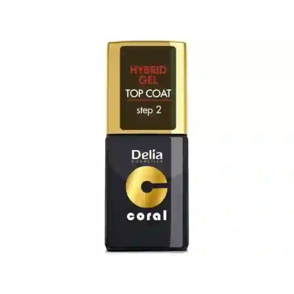 DELIA Coral Hybrid GelTop Coat step 2 11ml 