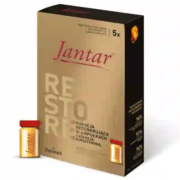 FARMONA Jantar regenerująca kuracja w ampułkach z esencją bursztynową 5x5ml