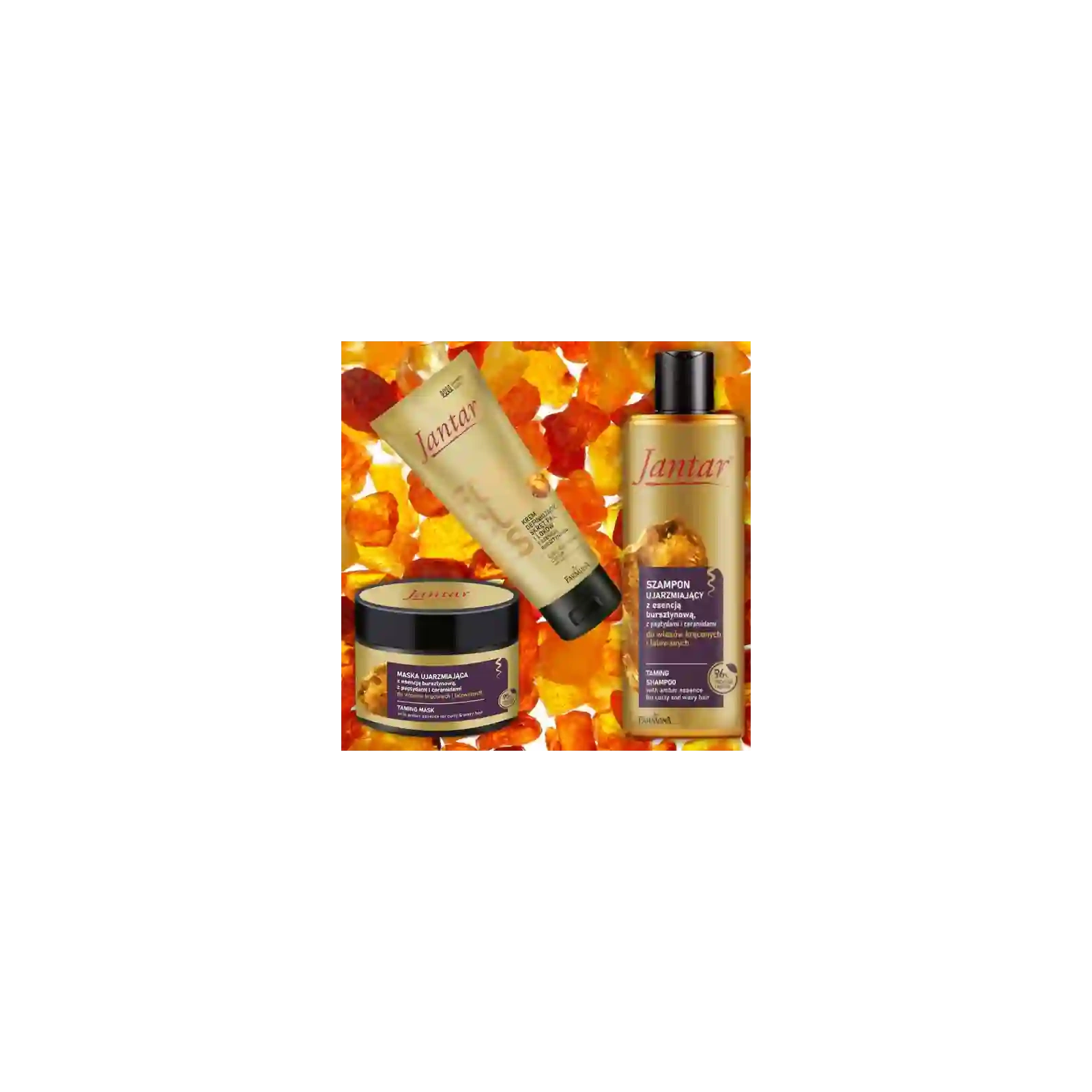 FARMONA Jantar For Curls krem definiujący skręt loków 100ml
