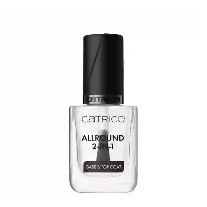 CATRICE Allround baza i top do paznokci 2w1 Błyszczące wykończenie 10,5ml
