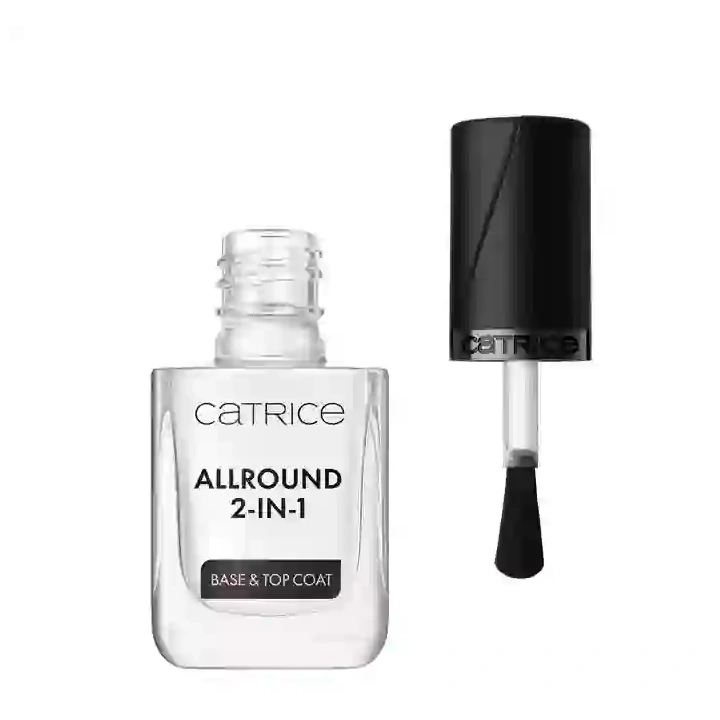 CATRICE Allround baza i top do paznokci 2w1 Błyszczące wykończenie 10,5ml