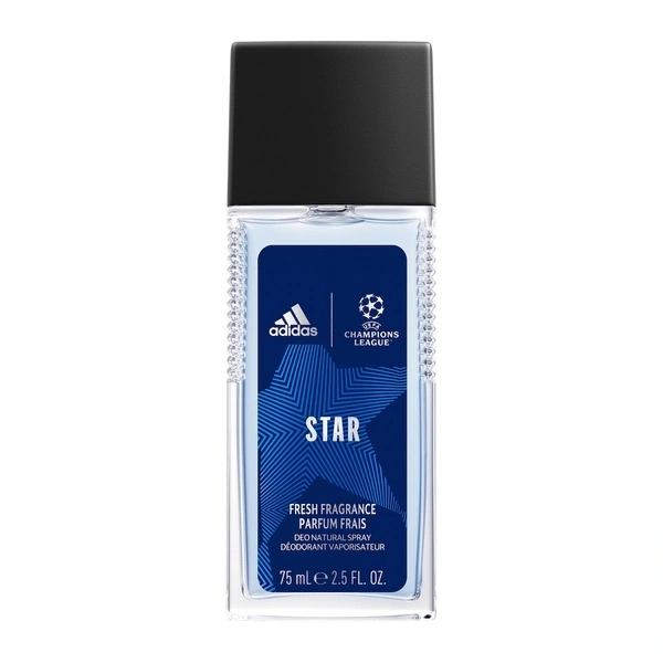 ADIDAS Men deo natural spray Champions League Star 75ml