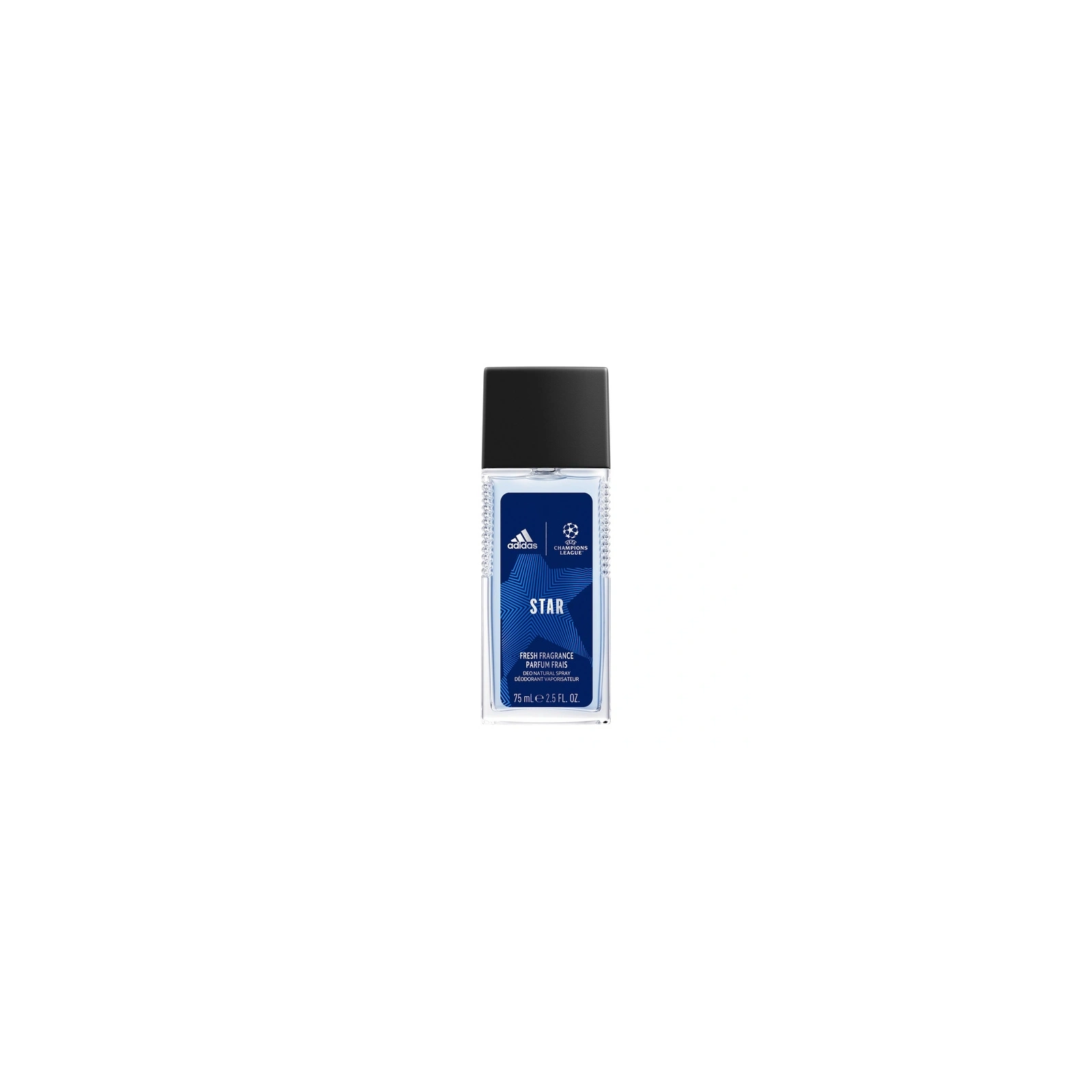 ADIDAS Men deo natural spray Champions League Star 75ml