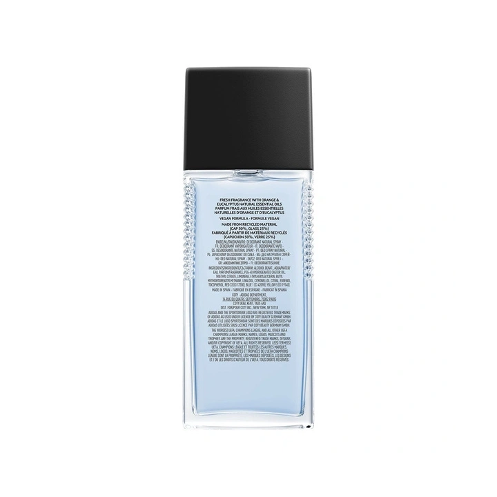 ADIDAS Men deo natural spray Champions League Star 75ml