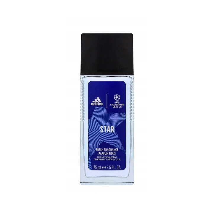 ADIDAS Men deo natural spray Champions League Star 75ml