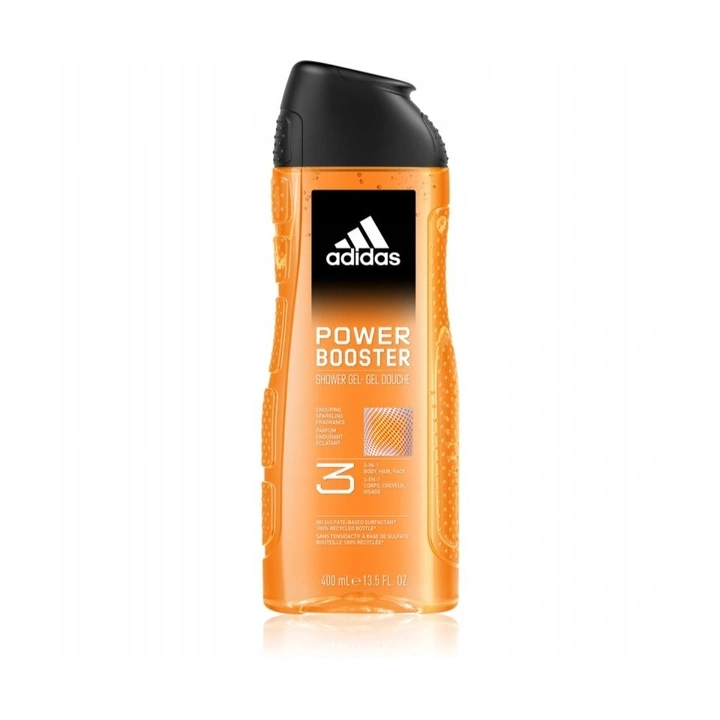ADIDAS Men żel pod prysznic 3w1 Power Booster 400ml