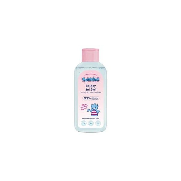 Bambino BAMBINO Żel do mycia ciała i włosów 2w1 400ml — Składniki i ocena