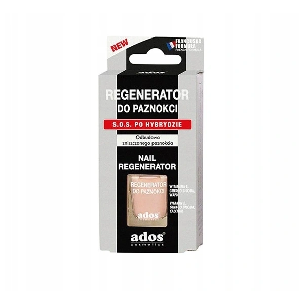 ADOS regenerator do paznokci S.O.S po hybrydzie 10ml