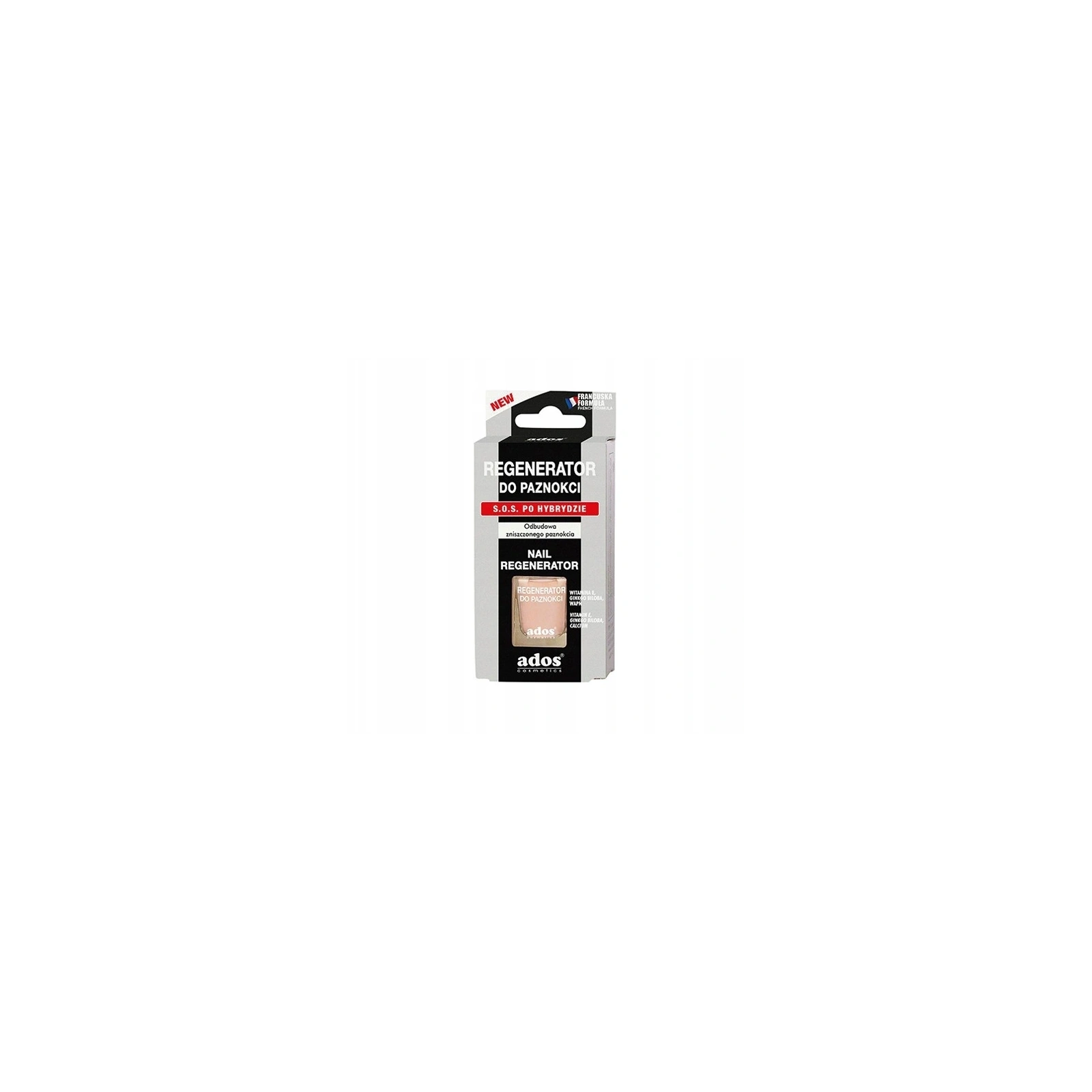 ADOS regenerator do paznokci S.O.S po hybrydzie 10ml