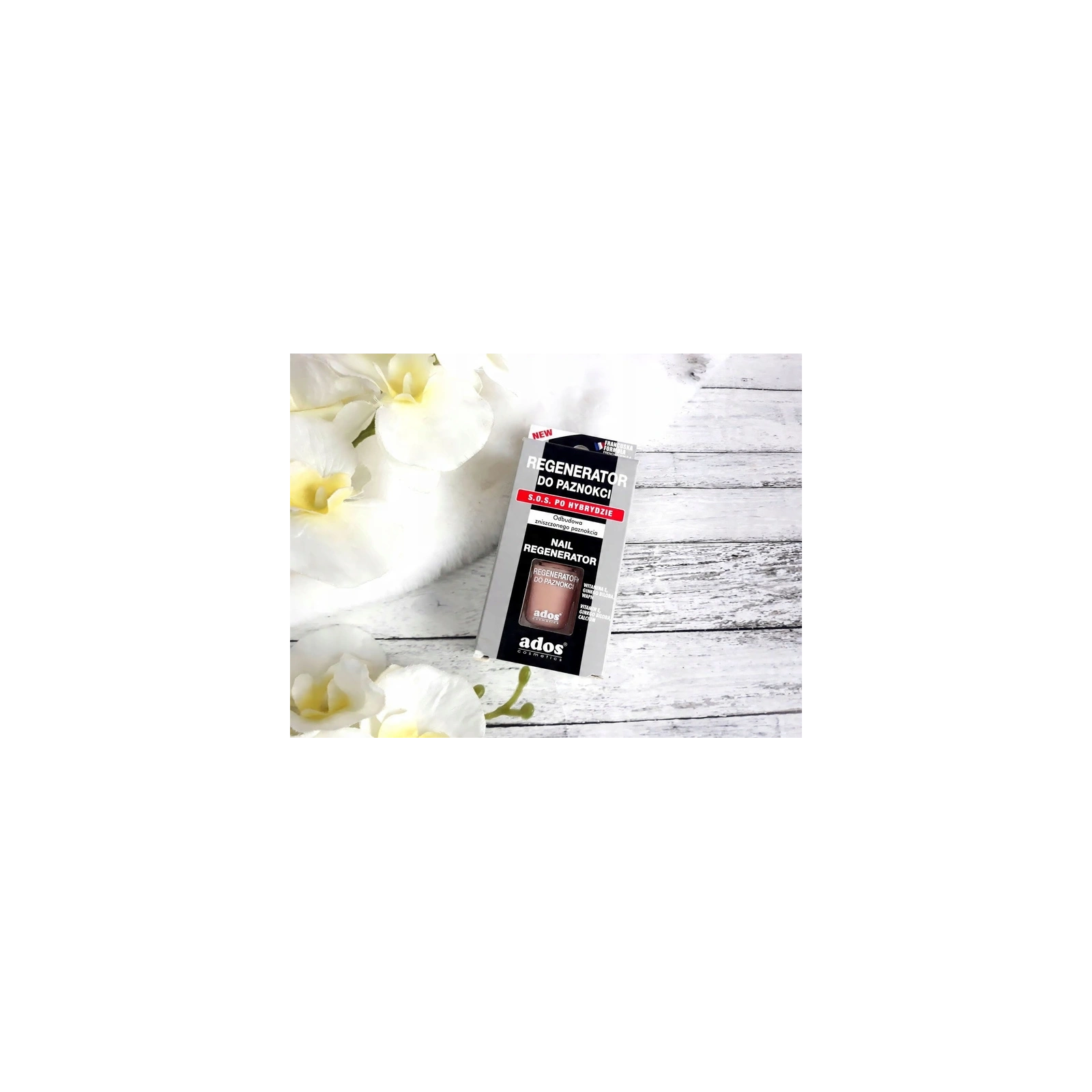 ADOS regenerator do paznokci S.O.S po hybrydzie 10ml