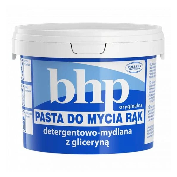 POLLENA BHP pasta do mycia rąk detergentowo-mydlana z Gliceryną 500ml 