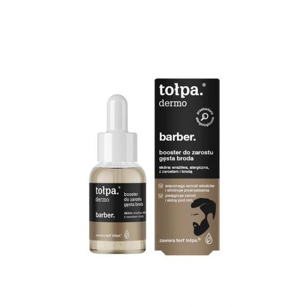 TOŁPA Dermo Men Barber booster do zarostu gęsta broda 30ml
