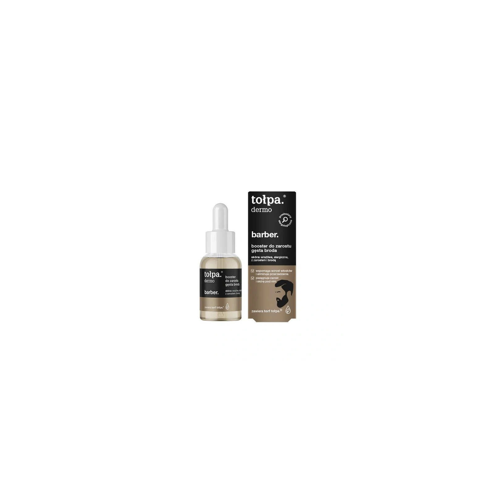TOŁPA Dermo Men Barber booster do zarostu gęsta broda 30ml