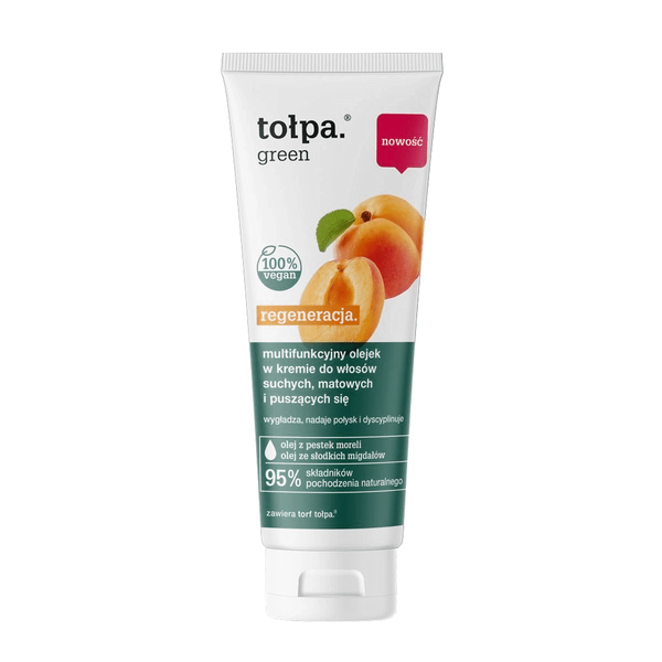 TOŁPA Green Regeneracja multifunkcyjny olejek w kremie do włosów 125ml