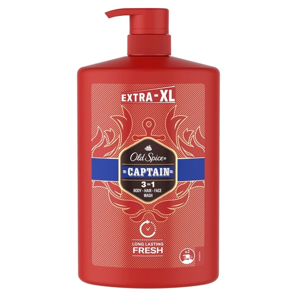OLD SPICE Captain żel pod prysznic i szampon 3w1 1000ml