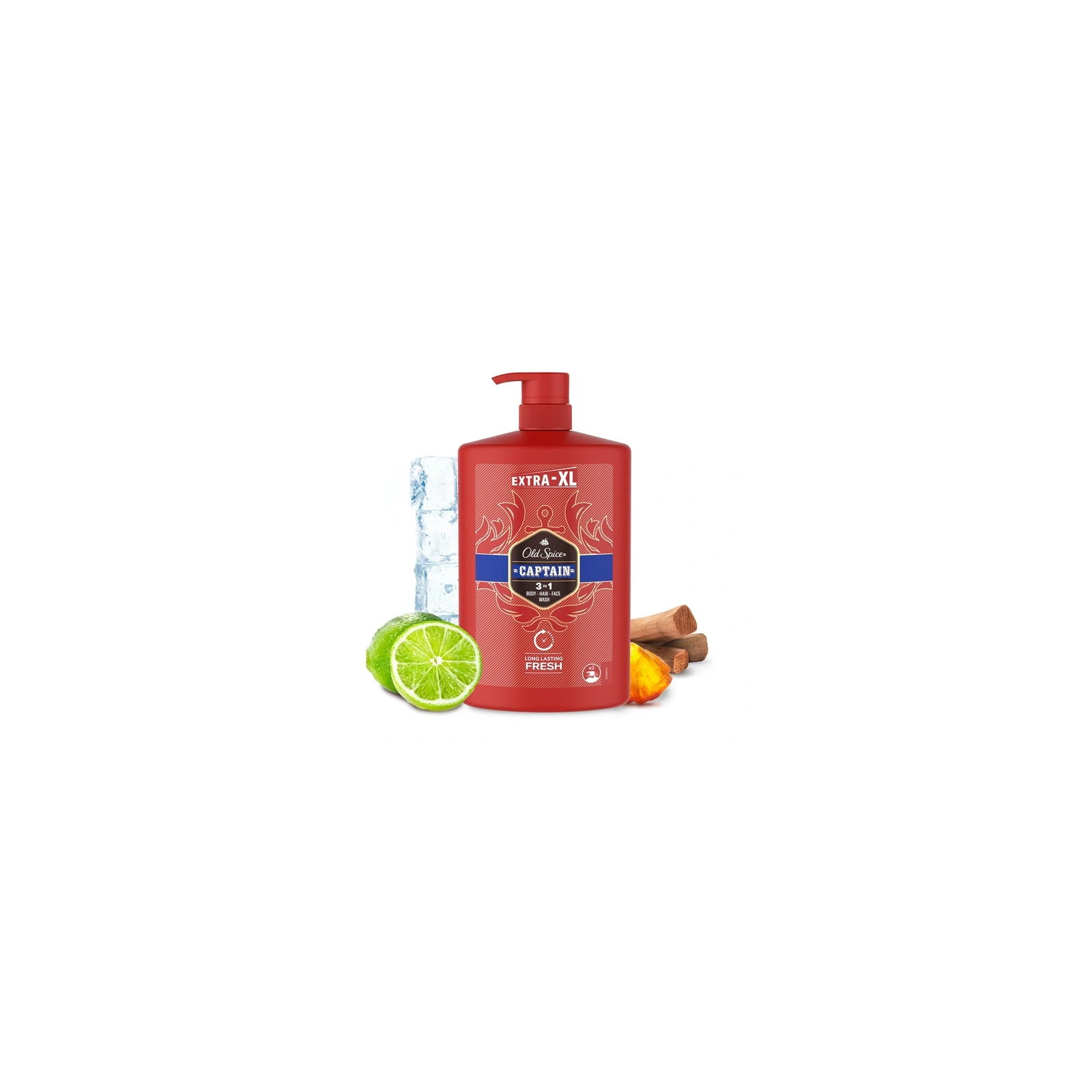 OLD SPICE Captain żel pod prysznic i szampon 3w1 1000ml