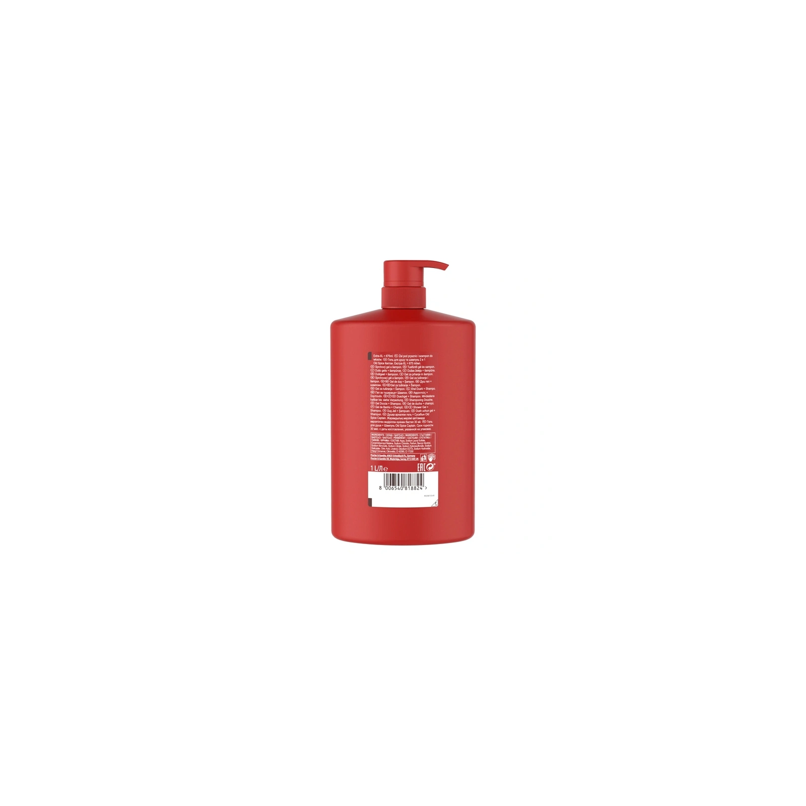 OLD SPICE Captain żel pod prysznic i szampon 3w1 1000ml