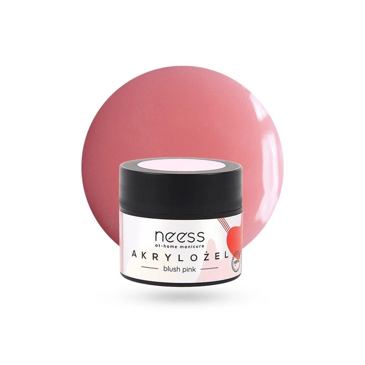 NEESS akrylożel budujący i przedłużający płytkę 7892 Blush Pink 15g
