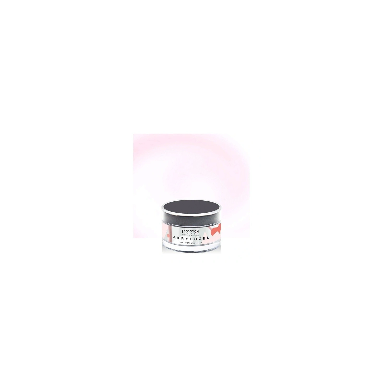 NEESS akrylożel budujący i przedłużający płytkę 7889 Simply Pink 15g