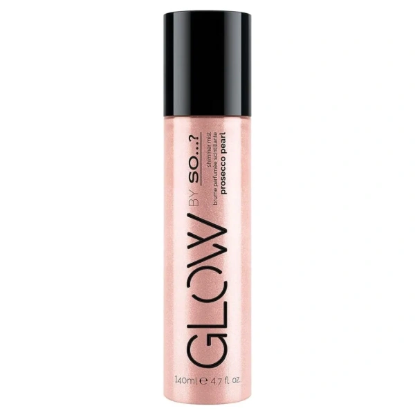 GLOW BY SO...? Shimmer Mist rozświetlająca mgiełka do ciała Prosecco Pearl 140ml