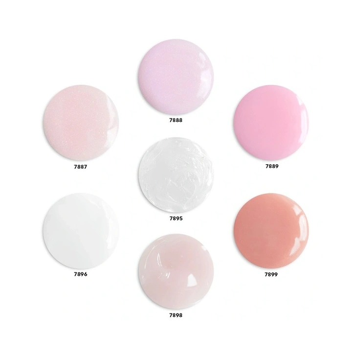 NEESS akrylożel budujący i przedłużający płytkę 7887 Milky Glitter 15g