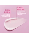 EVELINE Pink Snail Glazed Skin Effect nawilżająco-rozświetlający krem do twarzy 50ml