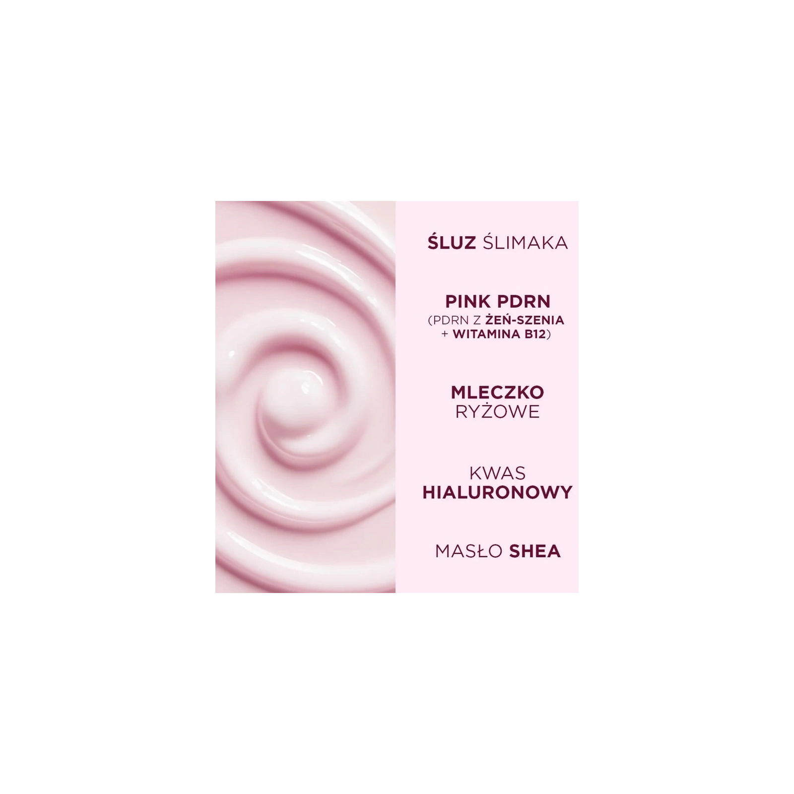 EVELINE Pink Snail Glazed Skin Effect nawilżająco-rozświetlający krem do twarzy 50ml