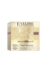 EVELINE 24K Gold Vitamin C złoty krem+maska odżywcza 70+ 50ml