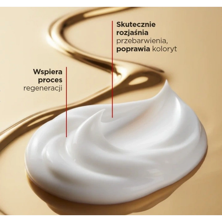 EVELINE 24K Gold Vitamin C złoty krem+maska odżywcza 70+ 50ml