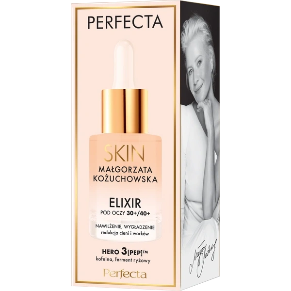 Dax DAX Perfecta Skin Małgorzata Kożuchowska eliksir pod oczy 30+ 40+ 15ml — Składniki i ocena