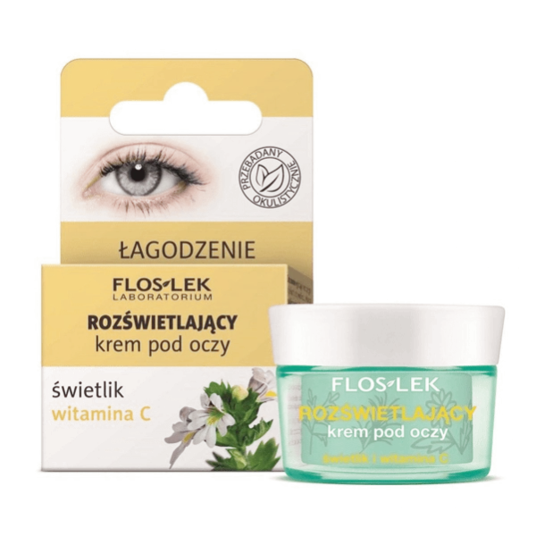 FLOSLEK krem pod oczy Świetlik i Witamina C 15ml