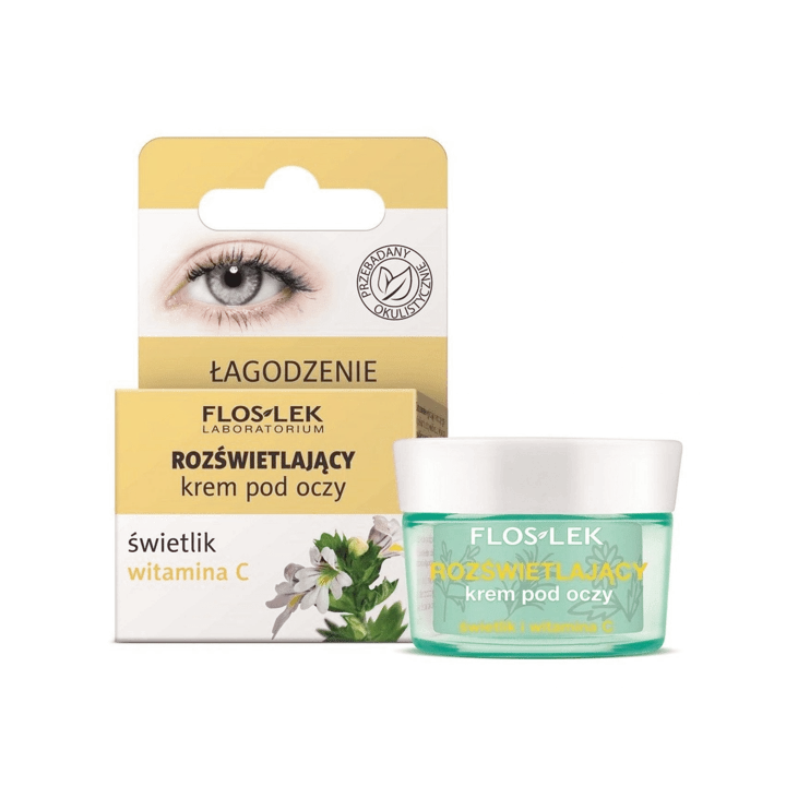 FLOSLEK krem pod oczy Świetlik i Witamina C 15ml