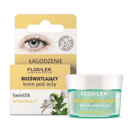 FLOSLEK krem pod oczy Świetlik i Witamina C 15ml