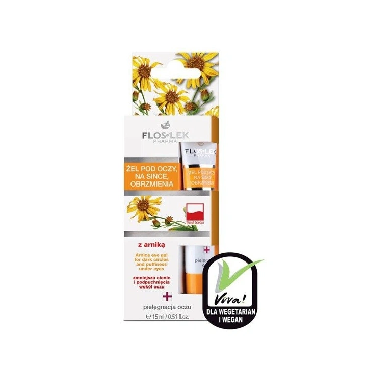 FLOSLEK Pharma żel pod oczy z Arniką 15ml