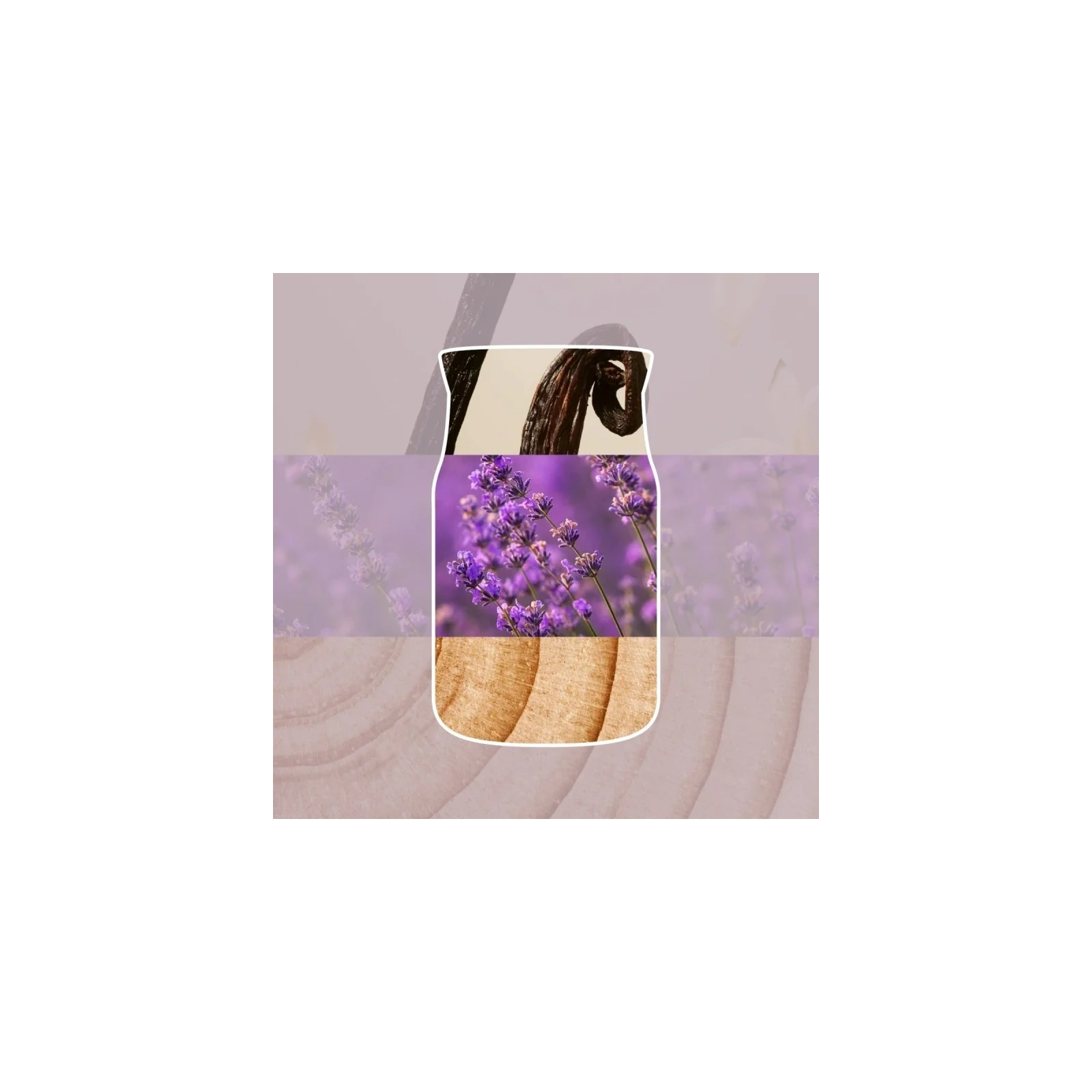 YANKEE CANDLE Signature Duża świeca w słoiku DRIED LAVENDER & OAK 567g