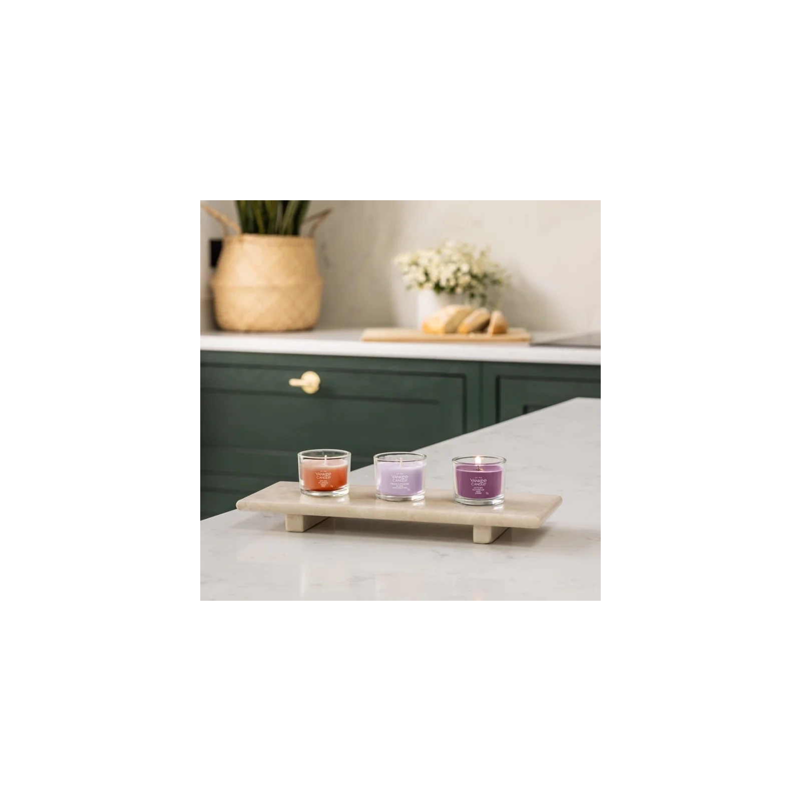 YANKEE CANDLE Signature Mini świeca w słoiku DRIED LAVENDER & OAK 37g