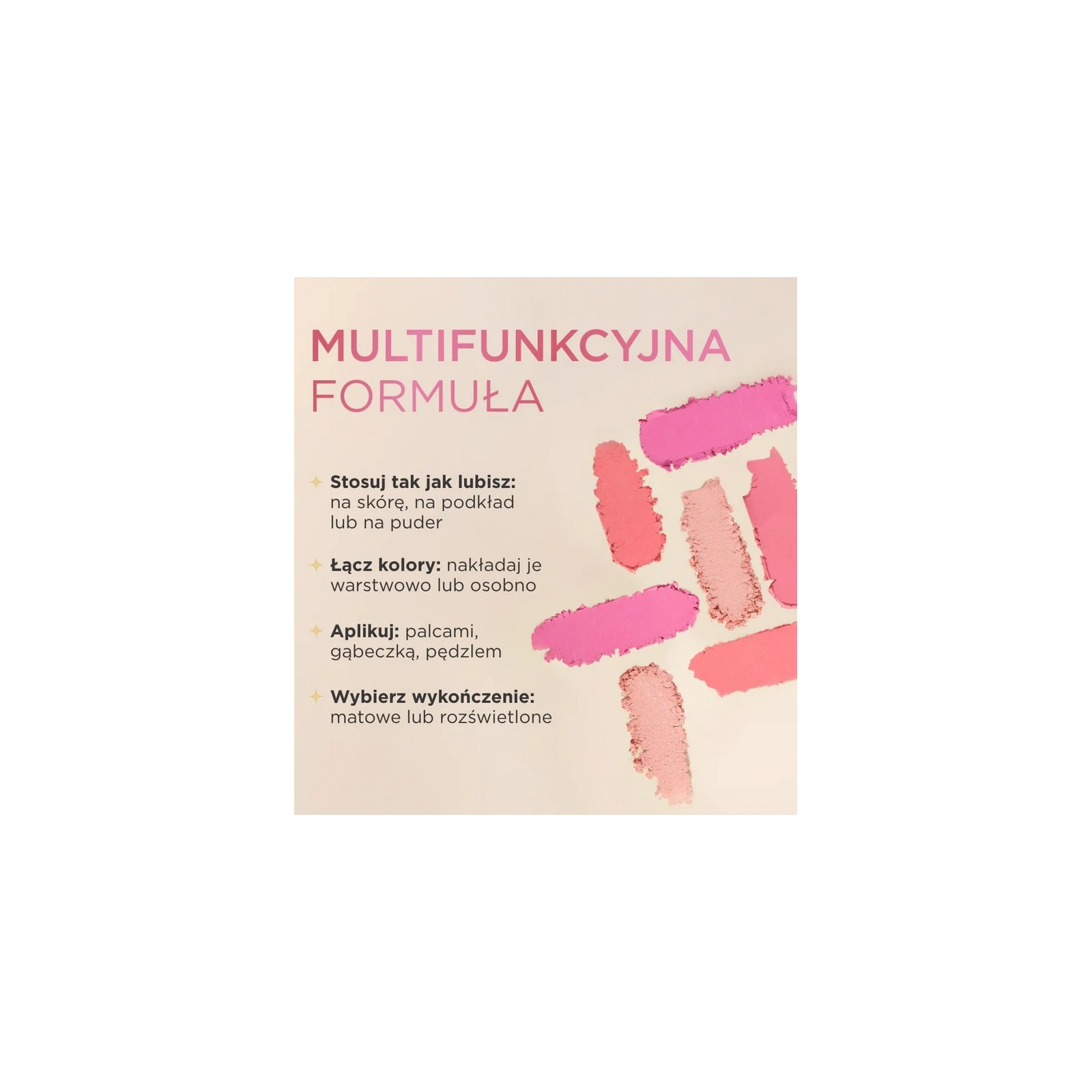 EVELINE Celebrity Skin kremowy róż do policzków duet 02 Sunset Flush 8g
