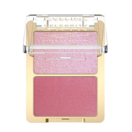 EVELINE Celebrity Skin kremowy róż do policzków duet 01 Soft Harmony 8g