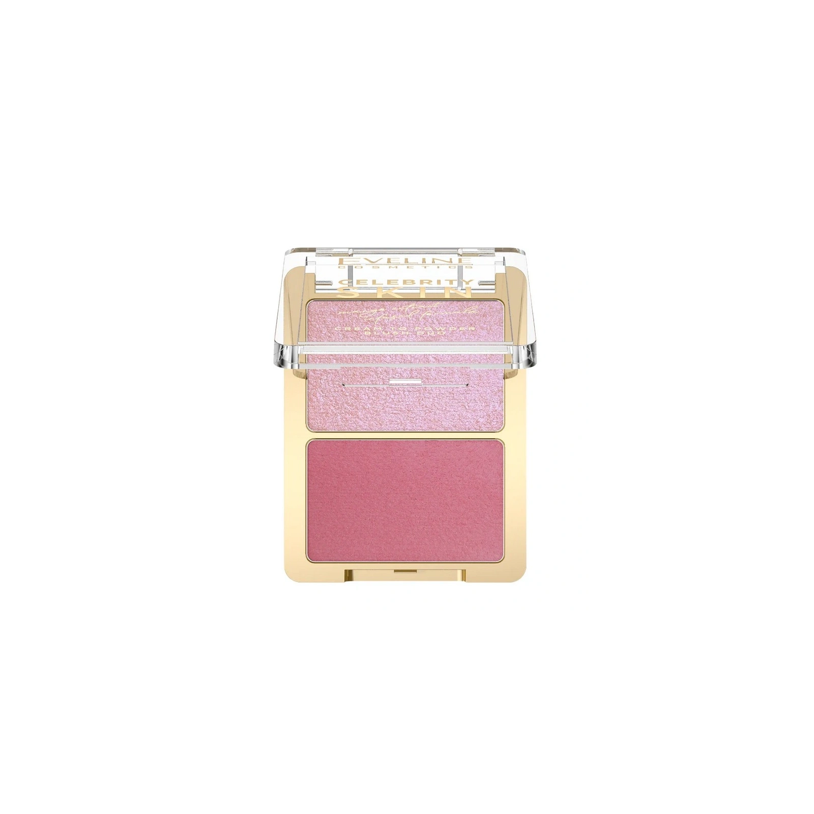 EVELINE Celebrity Skin kremowy róż do policzków duet 01 Soft Harmony 8g