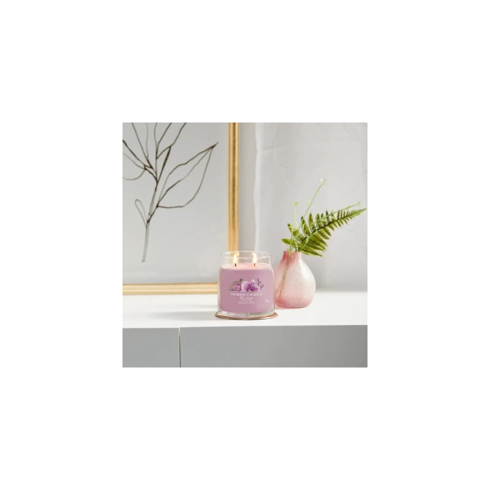 YANKEE CANDLE Signature Średnia świeca w słoiku WILD ORCHID 368g