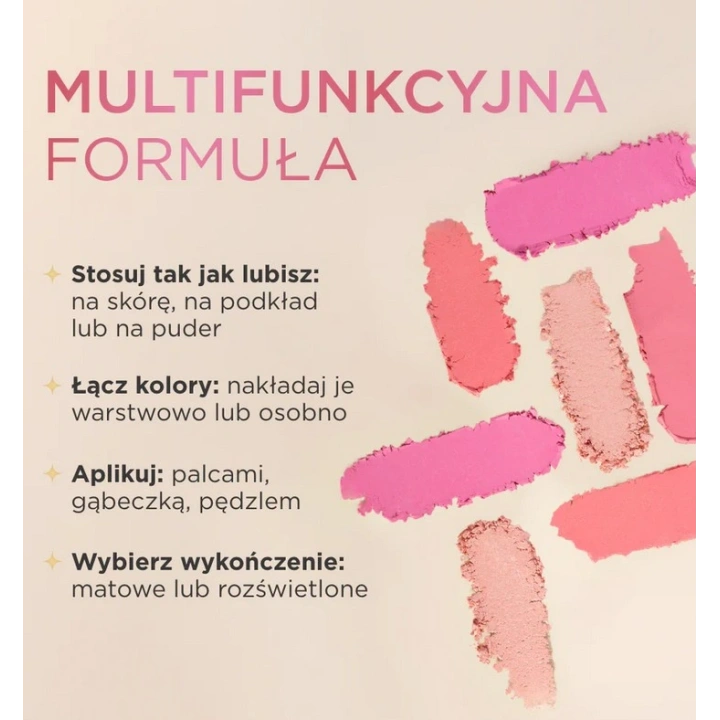 EVELINE Celebrity Skin kremowy róż do policzków duet 01 Soft Harmony 8g