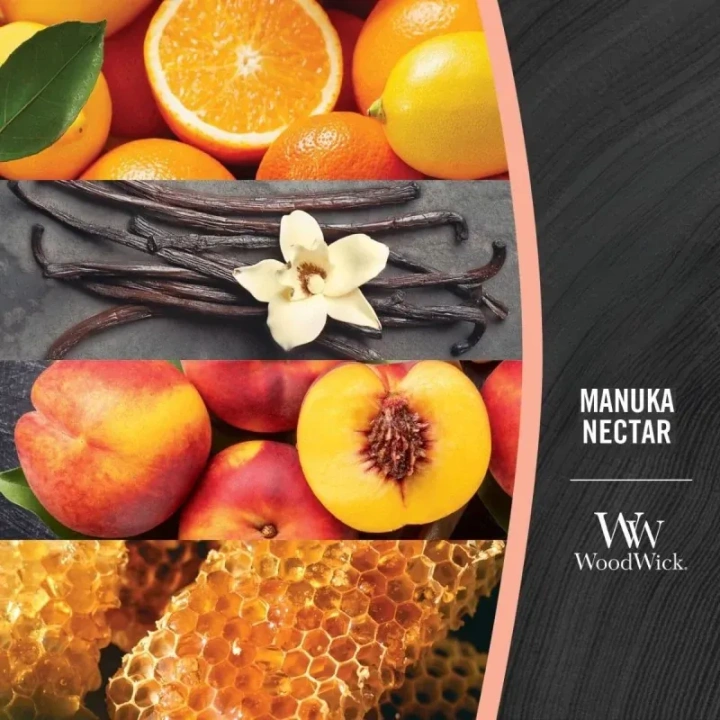 WOODWICK Core Hearthwick świeca w słoiku MANUKA NECTAR 453g