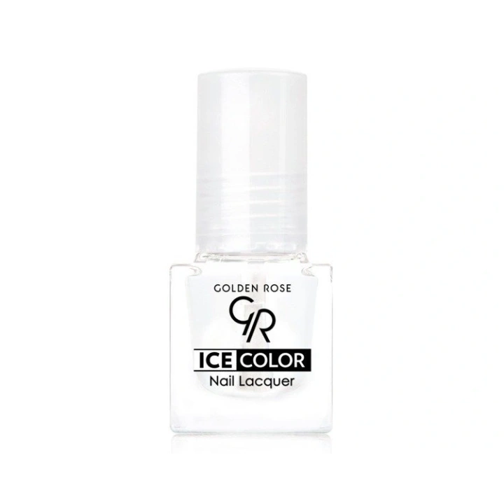 GOLDEN ROSE Ice Color mini lakier do paznokci Clear 6ml