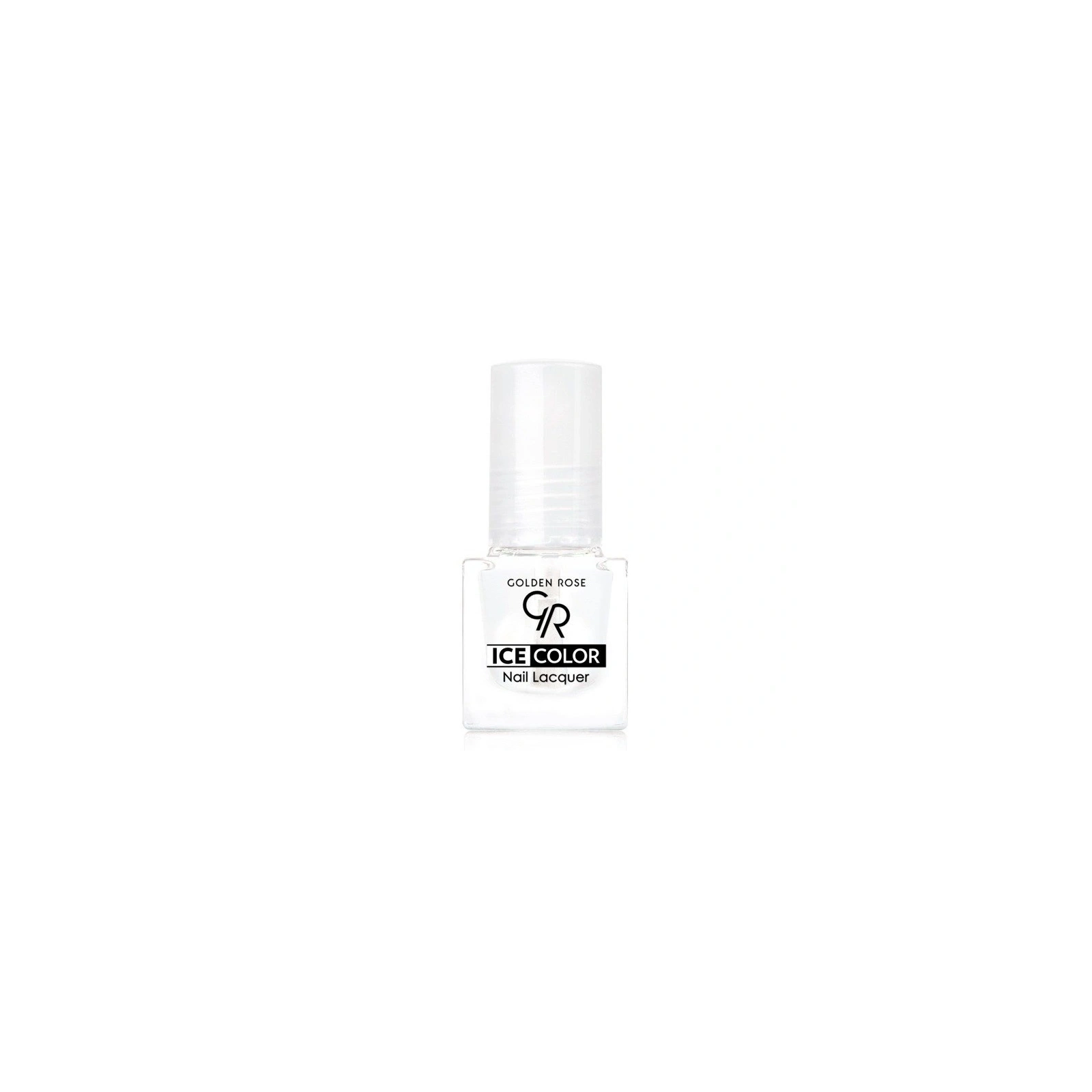 GOLDEN ROSE Ice Color mini lakier do paznokci Clear 6ml