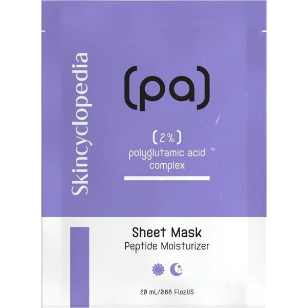 SKINCYCLOPEDIA maska do twarzy w płachcie kwas poliglutaminowy 20ml 