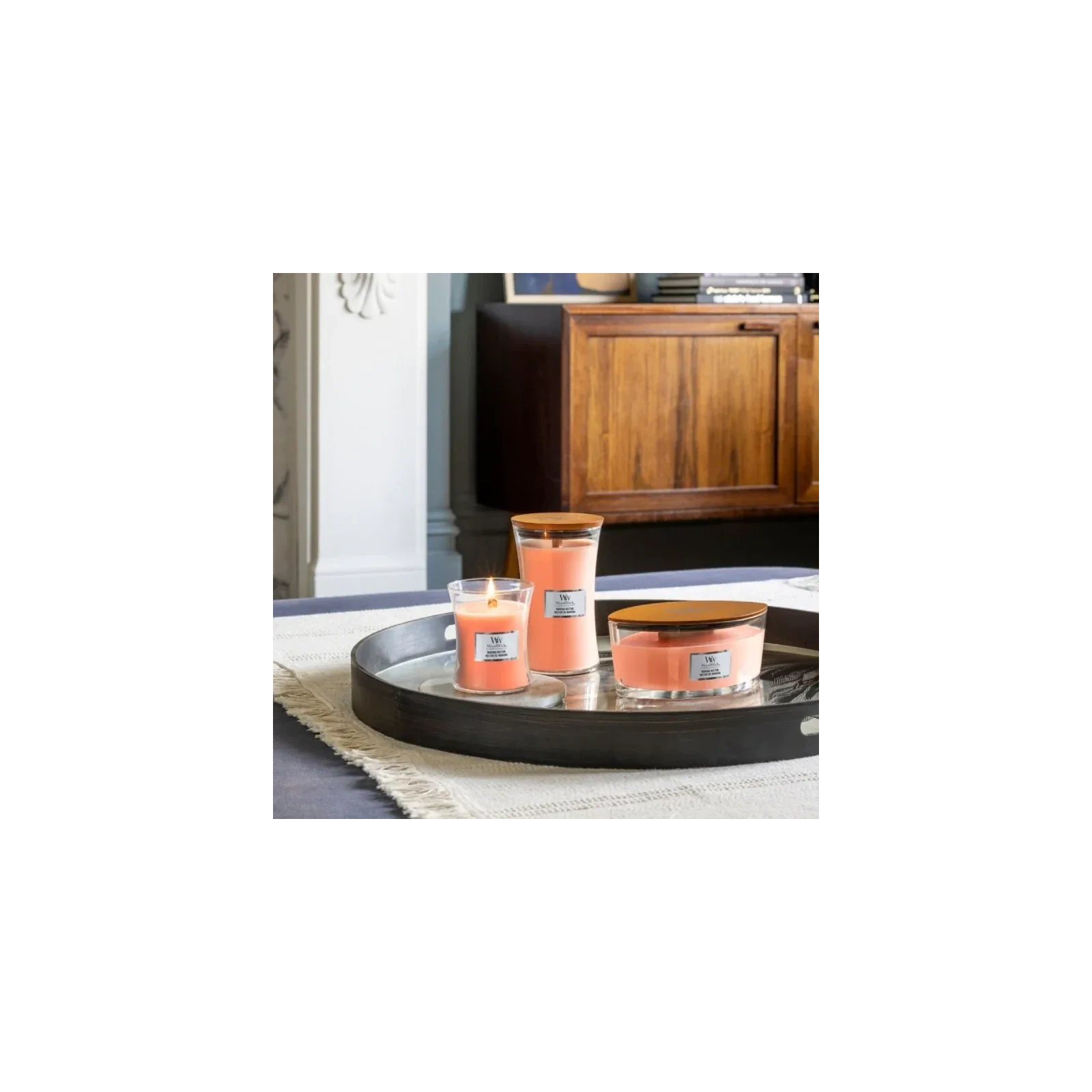 WOODWICK Core Hearthwick świeca w słoiku MANUKA NECTAR 453g