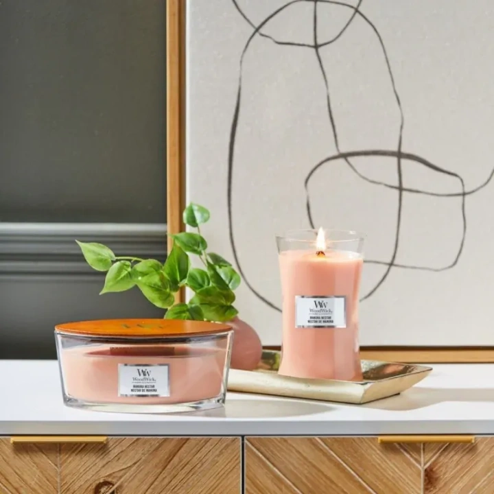 WOODWICK Core Hearthwick świeca w słoiku MANUKA NECTAR 453g