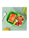 ECARLA Lunch Box śniadaniówka zestaw z bidonem Zielony PJM47ZIE
