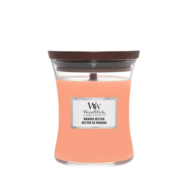 WOODWICK Trilogy Średnia świeca w słoiku MANUKA NECTAR 275g